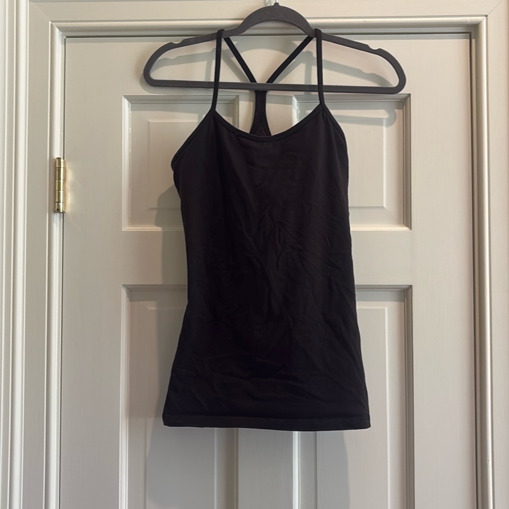Lululemon black tank top - gently used